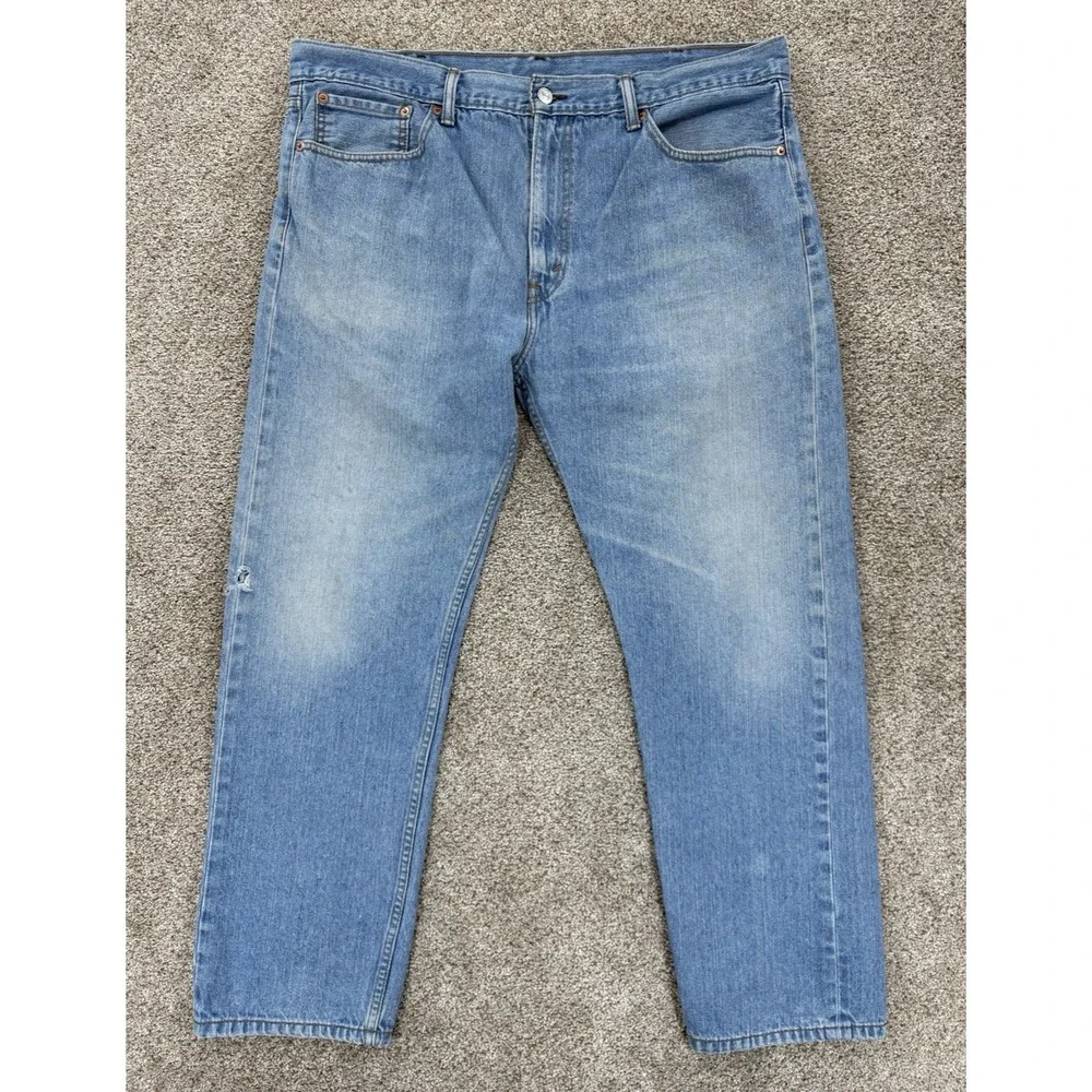 Vintage Levis 508 Jeans Mens 38 Blue Regular Taper Fits 39x28 Distressed Y2K
